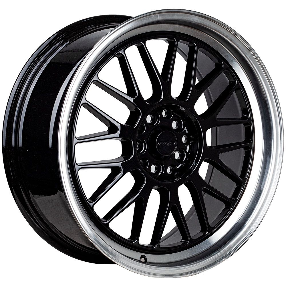 Llantas Aro 18X8 5X100 5X114 3 Et40 Rays Black 8118 Set 4 Llantas