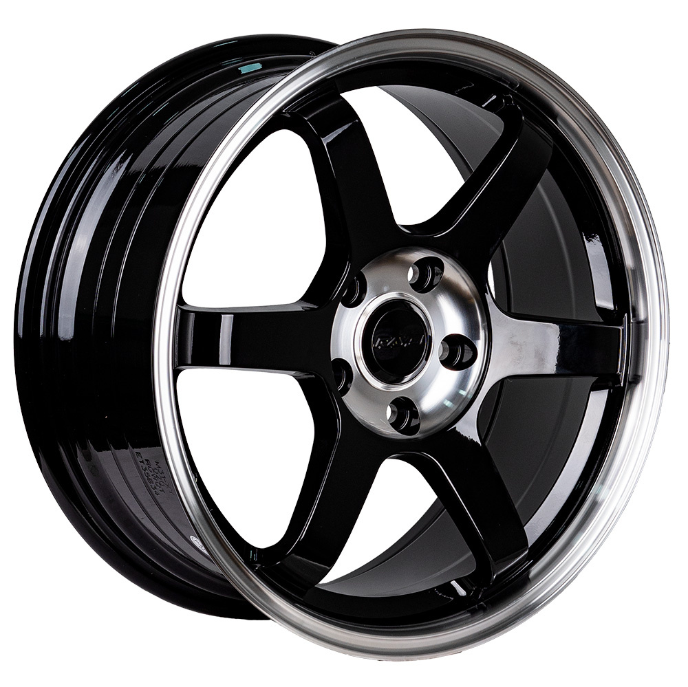 Llantas Aro 17X7 5 5X114 3 Et35 Rays Gloss Black Rgw038 Set 4 Llantas