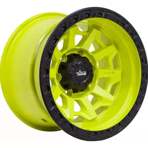 Llantas Aro 16X10 6X139.7 Et-25 Ams Yellow Spider (Set 4 Llantas)