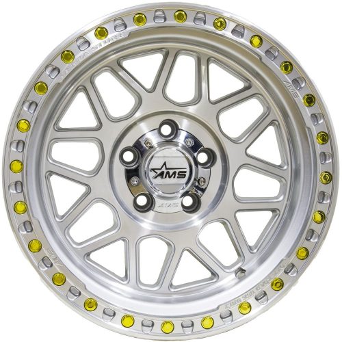 Llantas Aro 16X8 5X114.3 Et-15 Ams Silver (Set 4 Llantas)
