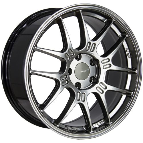 Llantas Work Emotion - aro 16x7 - 4x100 - Color negro mate