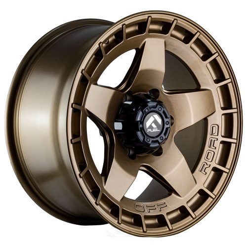 Llantas Aro 18X9 6X139.7 Et10 Fuel Off Road Mate Bronce (Set 4 Llantas)