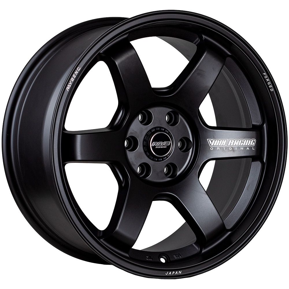 Llantas Aro 18X8.5 6X114.3 Et20  Rays Black 6181 (Set 4 Llantas)