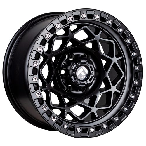 Llanta Aro 17X9 6X139.7 Et-12 Fuel Negro Matte R119 (Set 4 Llantas)