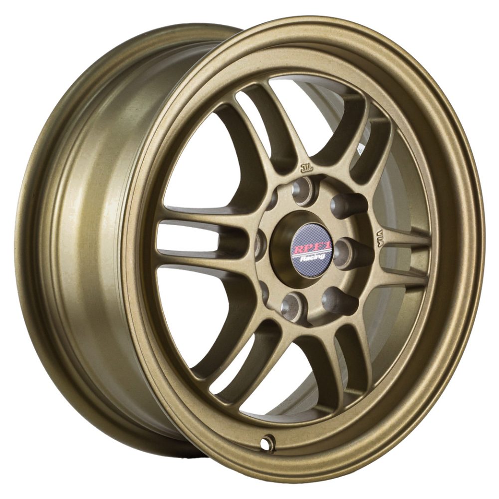 Llantas Aro 14X5.5 4X100 4X114.3 Et35 Rpf1 Matte Bronze Yl6011 (Set 4 Llantas)