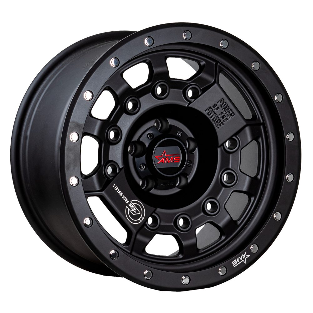Llantas Aro 16X8 5x120 Et-15 MATT BLACK QC1839 (Set 4 Llantas)