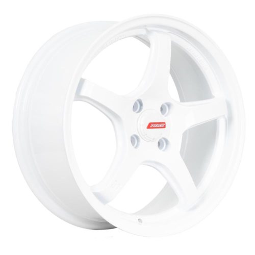 Llantas Aro 16X7 4X100 Et40 5899 Rays White (Set 4 Llantas)