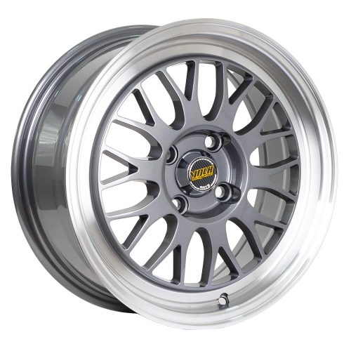 Llantas Aro 15X6.5 4×100 ET35 Rays YL8338 Bg Lip (Set De 4 Llantas)