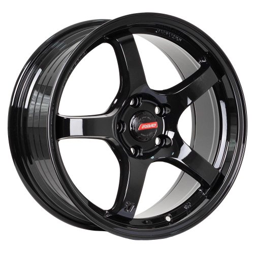 Llantas Aro 17×7.5 5×112 ET38 Advan 035FF Gloss Black (Set De 4 Llantas)