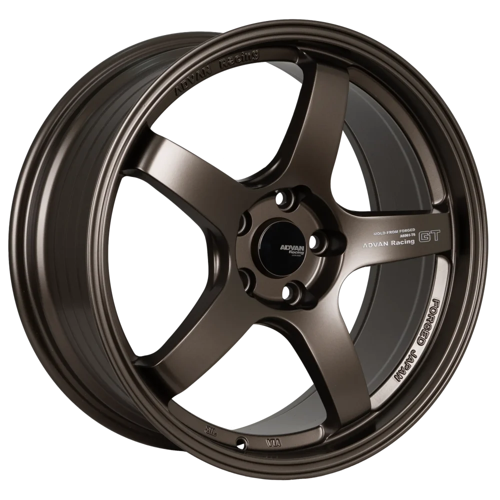 Llantas Aro 18X8 5X114.3 Et35 Advan Matte Bronze+Mill Word Rgw027 (Set 4 Llantas)