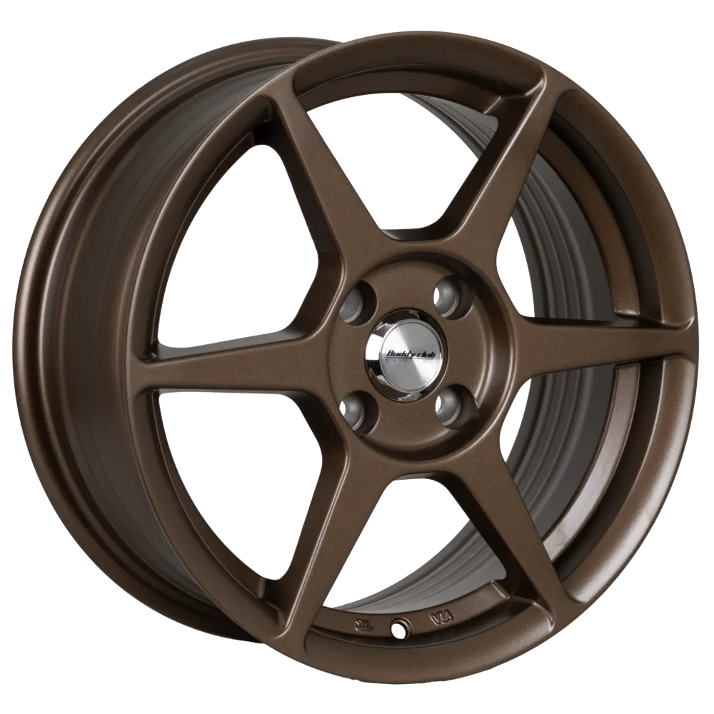 Llantas Aro 15X6.5 4X100 ET35 BuddyClub Matte Bronze RGW6636 (Set De 4 Llantas)
