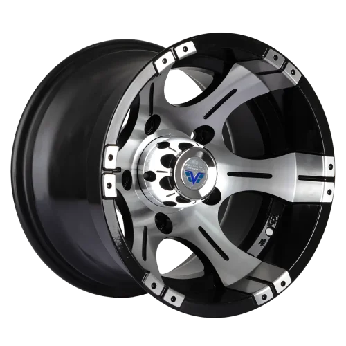 LLanta aro 15X10 5X160 P04 ET-44 Black MB (Set 2 Llantas)